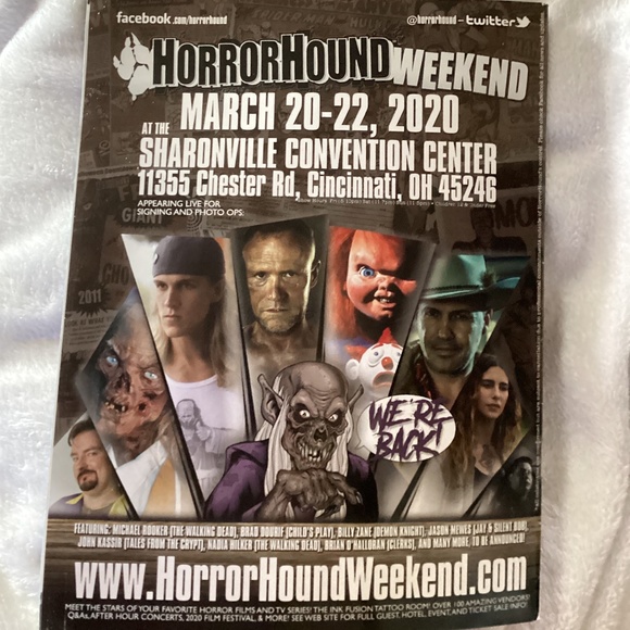 Horror Hound Magazine Issue # 79 September/October 2019 IT Creepshow 3 from Hell - Picture 2 of 5
